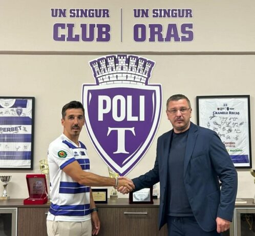 Andrei Artean, din nou în alb-violet: "Am venit cu gânduri mari, să ducem Poli iar în Liga I"