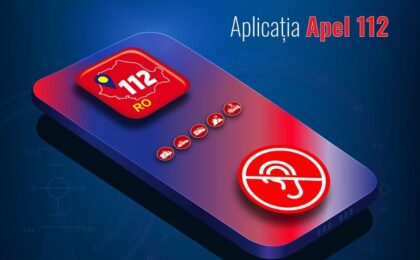 Aplicația 112 pentru persoanele cu deficiențe de auz și vorbire este disponibilă în toată țara 2 Aplicația 112 pentru persoanele cu deficiențe de auz și vorbire este disponibilă acum în toată țara