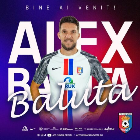 Alexandru Băluță va juca la Chindia Târgoviște 1 Alexandru Băluță va juca la Chindia Târgoviște