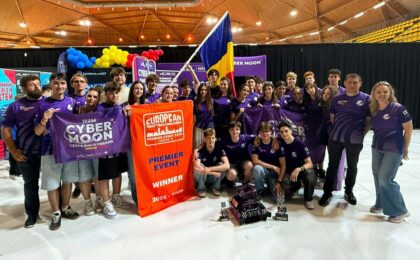 Echipa de robotică CyberMoon a Colegiului Național „C.D. Loga” Timișoara, victorioasă la Eindhoven 5 Echipa de robotică CyberMoon a Colegiului Național „C.D. Loga” Timișoara, victorioasă la Eindhoven
