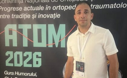 Noile tehnologii în ortopedie, în atenția specialiștilor. Spitalul Clinic CF Timișoara, reprezentat la ATOM 2026 1 Noile tehnologii în ortopedie, în atenția specialiștilor. Spitalul Clinic CF Timișoara, reprezentat la ATOM 2026