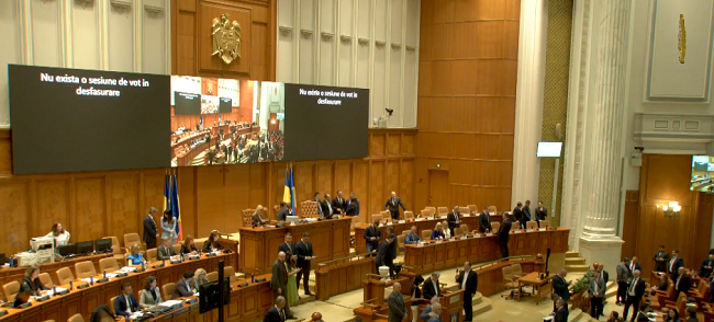 Guvernul Veștea nu a trecut de votul Parlamentului 1 Guvernul Veștea nu a trecut de votul Parlamentului