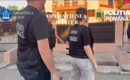 Operațiunea „Jupiter 5”: peste 400 de percheziții în toată țara
