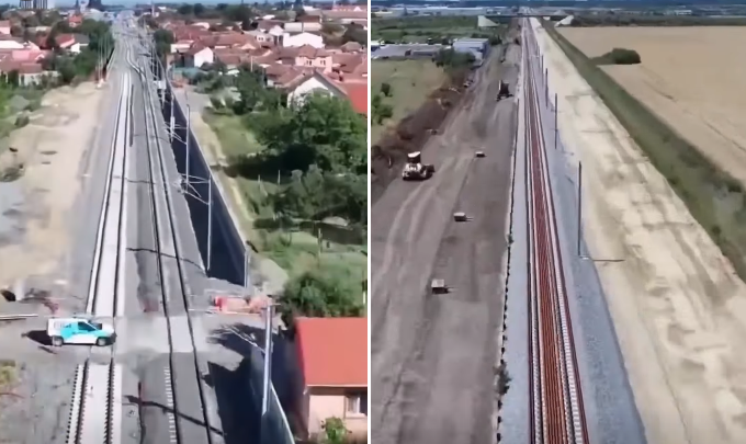 CFR Infrastructură: Avans pe șantierul feroviar Lugoj – Timișoara Est 1 CFR Infrastructură: Avans pe șantierul feroviar Lugoj – Timișoara Est