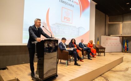 Mihai Ritivoiu reales în funcția de președinte al PSD Timișoara