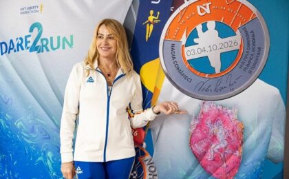 Nadia Comăneci, ambasadoarea UVT Liberty Marathon 2026