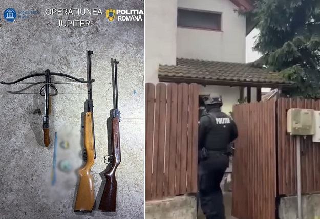 Percheziţii în Timiş, într-un dosar privind nerespectarea regimului armelor și munițiilor (video) 1 Percheziţii în Timiş, într-un dosar privind nerespectarea regimului armelor și munițiilor (video)