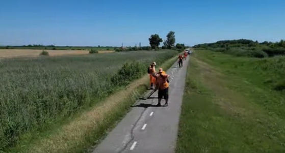 pista de biciclete