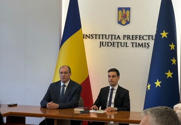 A fost învestit noul prefect de Timiș