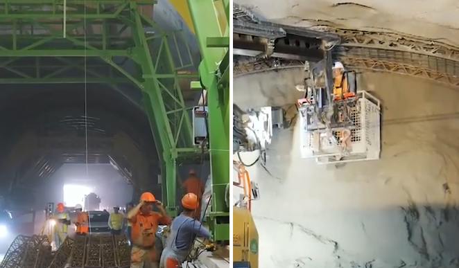Tunelurile de pe Autostrada A1 Lugoj - Deva prind viteză (video) 1 Tunelurile de pe Autostrada A1 Lugoj - Deva prind viteză