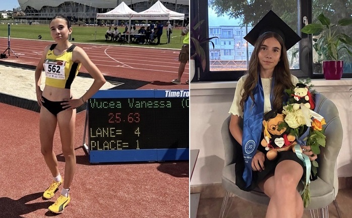 Timişoreanca Vanessa Vucea, rezultate de excepţie! 1 Timişoreanca Vanessa Vucea, rezultate de excepţie!