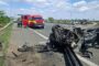 O femeie a fost rănită după un accident pe A1. Victima a fost descarcerată și transportată la spital