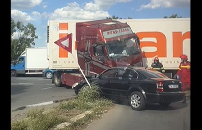 Accident grav în apropiere de Timișoara