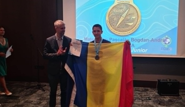 Aur pentru un elev din Timișoara la Olimpiada Europeană de Geografie! Foto 2 Aur pentru un elev din Timișoara la Olimpiada Europeană de Geografie! Foto