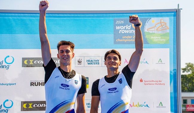Medalie de bronz pentru România la Campionatele Mondiale U23 de canotaj