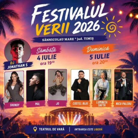 Festivalul Verii la Sânnicolau Mare