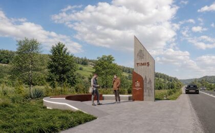 Alfred Simonis: Schimbăm imaginea intrărilor în Timis. Proiect de identitate vizuală cu simboluri reprezentative pentru județ 1 Alfred Simonis: Schimbăm imaginea intrărilor în Timis. Proiect de identitate vizuală cu simboluri reprezentative pentru județ