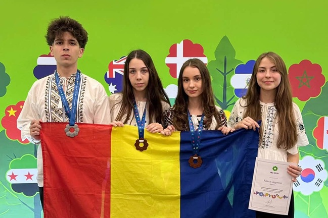 O medalie de argint, două de bronz și un premiu special, pentru România, la Olimpiada Internațională de Biologie 1 O medalie de argint, două de bronz și un premiu special, pentru România, la Olimpiada Internațională de Biologie