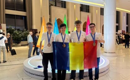 Elevi români, medaliați cu aur, argint și bronz la Olimpiada Internațională de Chimie din Uzbekistan 42 Olimpiada Internațională de Chimie