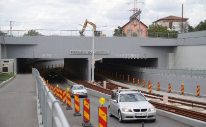 Pasajul Solventul va fi închis până la sfârşitul anului, pentru integrarea liniilor de tramvai 4 Pasajul Solventul va fi închis până la sfârşitul anului, pentru integrarea liniilor de tramvai