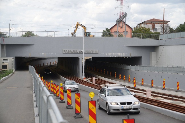 Pasajul Solventul va fi închis până la sfârşitul anului, pentru integrarea liniilor de tramvai 1 Pasajul Solventul va fi închis până la sfârşitul anului, pentru integrarea liniilor de tramvai