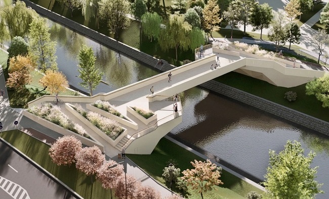 Autorizație de construire emisă pentru Pasarela Îndrăgostiților. Reconstrucția începe în această vară, a anunţat Primăria Timişoara