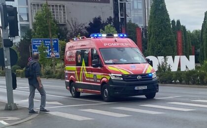 Pieton accidentat grav lângă Timişoara 7 Pieton accidentat grav lângă Timişoara