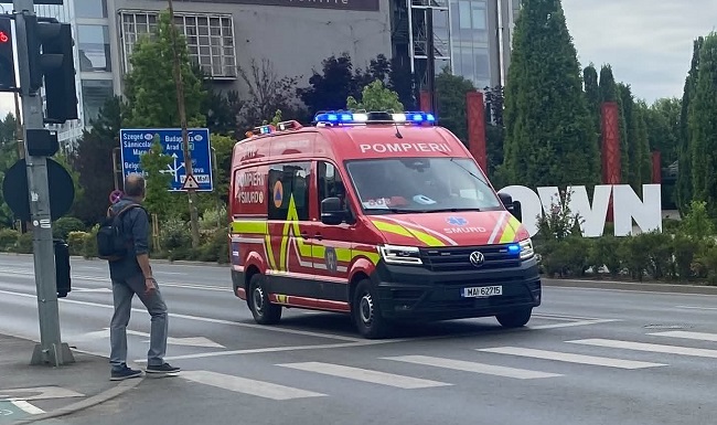 Pieton accidentat grav lângă Timişoara 1 Pieton accidentat grav lângă Timişoara