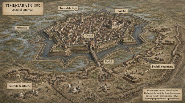 Banatul între Habsburgi și otomani. Contextul real al căderii Timișoarei din 1552 (II) 3 timisoara foto 2