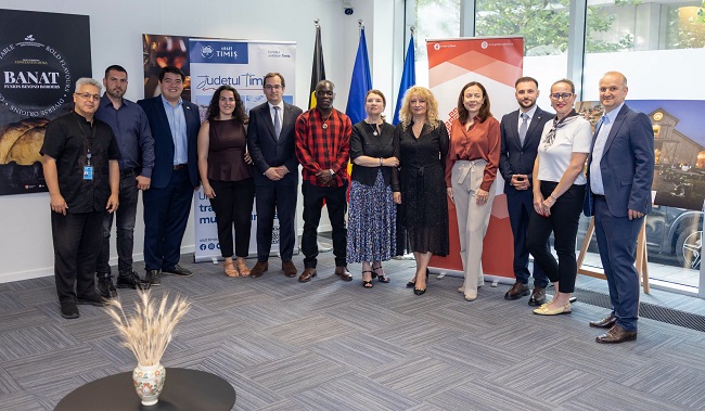 Vernisajul expoziției „Județul Timiș. Timișoara – tradiție, inovație și oportunități”, la Bruxelles 1 Vernisajul expoziției „Județul Timiș. Timișoara – tradiție, inovație și oportunități”, la Bruxelles