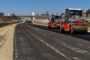 Lucrări intense pe şantierul autostrăzii A1 Margina-Holdea