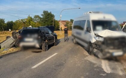 Accident terifiant la Chevereșu Mare. Ce au stabilit polițiștii (foto)