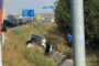 Accident pe breteaua de legătură dintre DN 6 și autostrada A1, la ieșirea din Remetea mare. Un șofer a lovit o autospecială de poliție