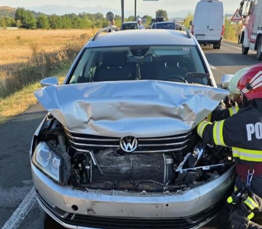 Doi minori la spital, în urma unui accident rutier