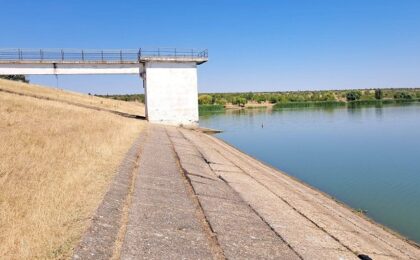 ABA Banat a început lucrările de reparații la acumularea Topolovăț