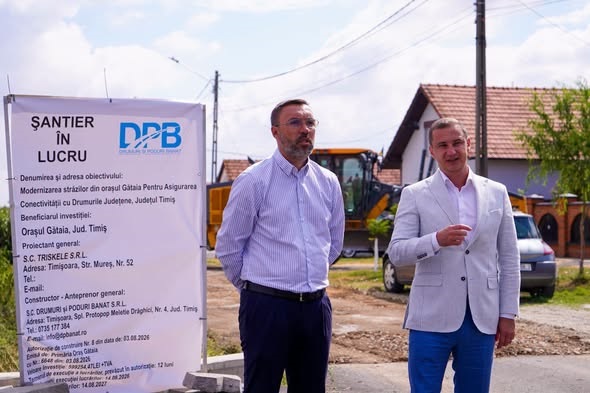 Ordin dat pentru începerea lucrărilor de asfaltare a străzilor din Gătaia 1 Ordin dat pentru începerea lucrărilor de asfaltare a străzilor din Gătaia