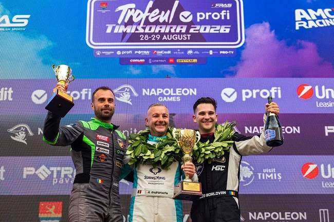 Aurelian Andronache a obținut prima victorie din carieră la Super Rally Timișoara 1 Aurelian Andronache a obținut prima victorie din carieră la Super Rally Timișoara