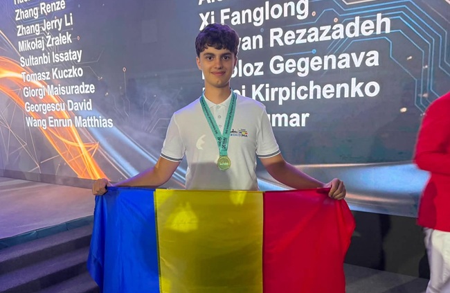 Medalie de aur pentru un elev al Colegiului Național ”C.D. Loga” la Olimpiada Internațională de Inteligență Artificială 1 Medalie de aur pentru un elev al Colegiului Național ”C.D. Loga” la Olimpiada Internațională de Inteligență Artificială
