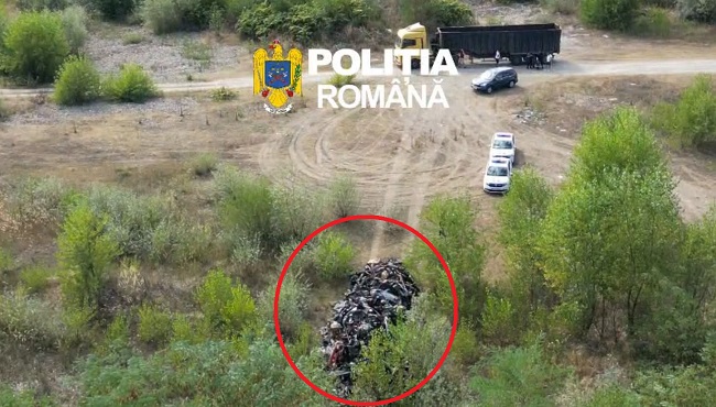 Un bărbat care a abandonat deșeuri provenite din dezmembrarea unor maşini, reţinut în arest (video) 1 Un bărbat care a abandonat deșeuri provenite din dezmembrarea unor maşini, reţinut în arest (video)