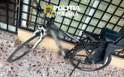 Bărbat reținut după ce ar fi furat o trotinetă electrică și o bicicletă din Sânandrei 4 Bărbat reținut după ce ar fi furat o trotinetă electrică și o bicicletă din Sânandrei