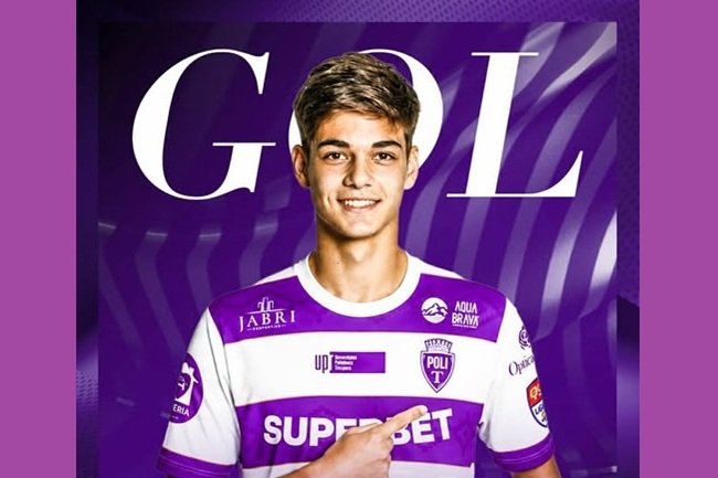 Poli Timișoara a spulberat-o pe Concordia Chiajna: 5-1. Ianis Doană a marcat 4 dintre golurile alb-violeților!