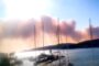 Alertă de incendii în Grecia: turiști și localnici evacuați în Skyros