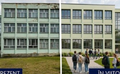 Liceu în modernizare radicală, în mare parte cu fonduri europene