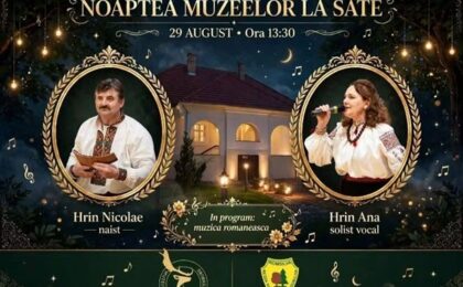 Noaptea Muzeelor la Sate, în Timiș. Ghidaj specializat, fotografiere și filmare, activități interactive. Accesul este gratuit 1 Noaptea Muzeelor la Sate, în Timiș. Ghidaj specializat, fotografiere și filmare, activități interactive. Accesul este gratuit
