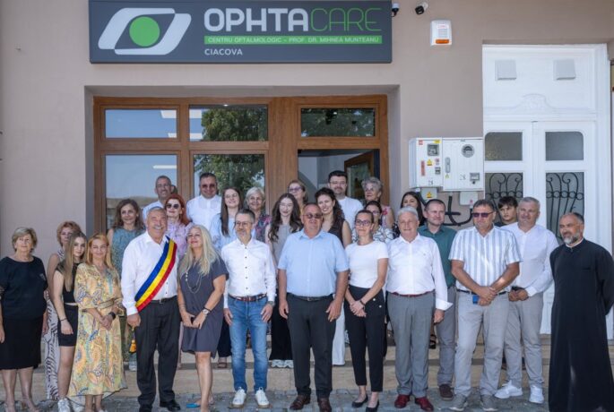 Clinica Oftalmologică Prof. Dr. Munteanu, mai aproape de locuitorii din Ciacova şi comunele învecinate