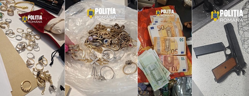 Percheziţii la hoţi din locuinţe, în Timişoara şi judeţ, un poliţist implicat. Captură impresionantă (foto-video) 1 Percheziţii la hoţi din locuinţe, în Timişoara şi judeţ, un poliţist implicat. Captură impresionantă (foto-video