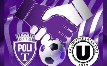Acord de cooperare între Poli Timișoara și ”U” Cluj: cinci jucători ai ”Șepcilor roșii” vor putea evolua la alb-violeți 1 Acord de cooperare între Poli Timișoara și ”U” Cluj: cinci jucători ai ”Șepcilor roșii” vor putea evolua la alb-violeți