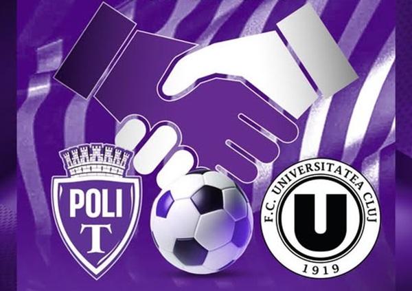 Acord de cooperare între Poli Timișoara și ”U” Cluj: cinci jucători ai ”Șepcilor roșii” vor putea evolua la alb-violeți