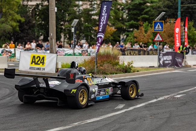 Aurelian Andronache a obținut prima victorie din carieră la Super Rally Timișoara 2 rally2