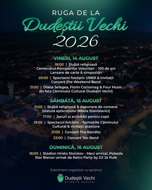 Sărbătoare mare la Dudeştii Vechi 2 Sărbătoare mare la Dudeştii Vechi